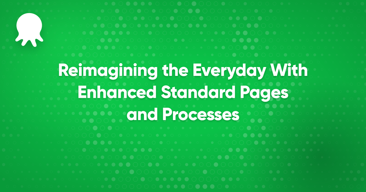 Standard Pages & Processes – Octily