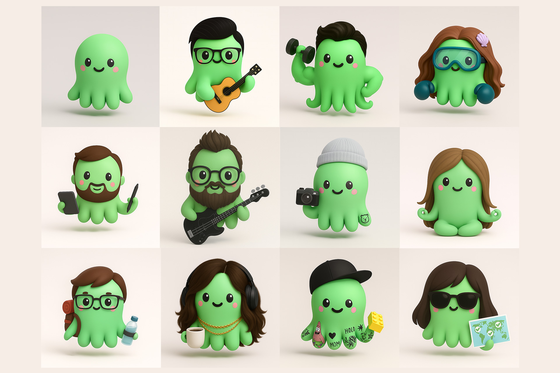 The Octily team growing
