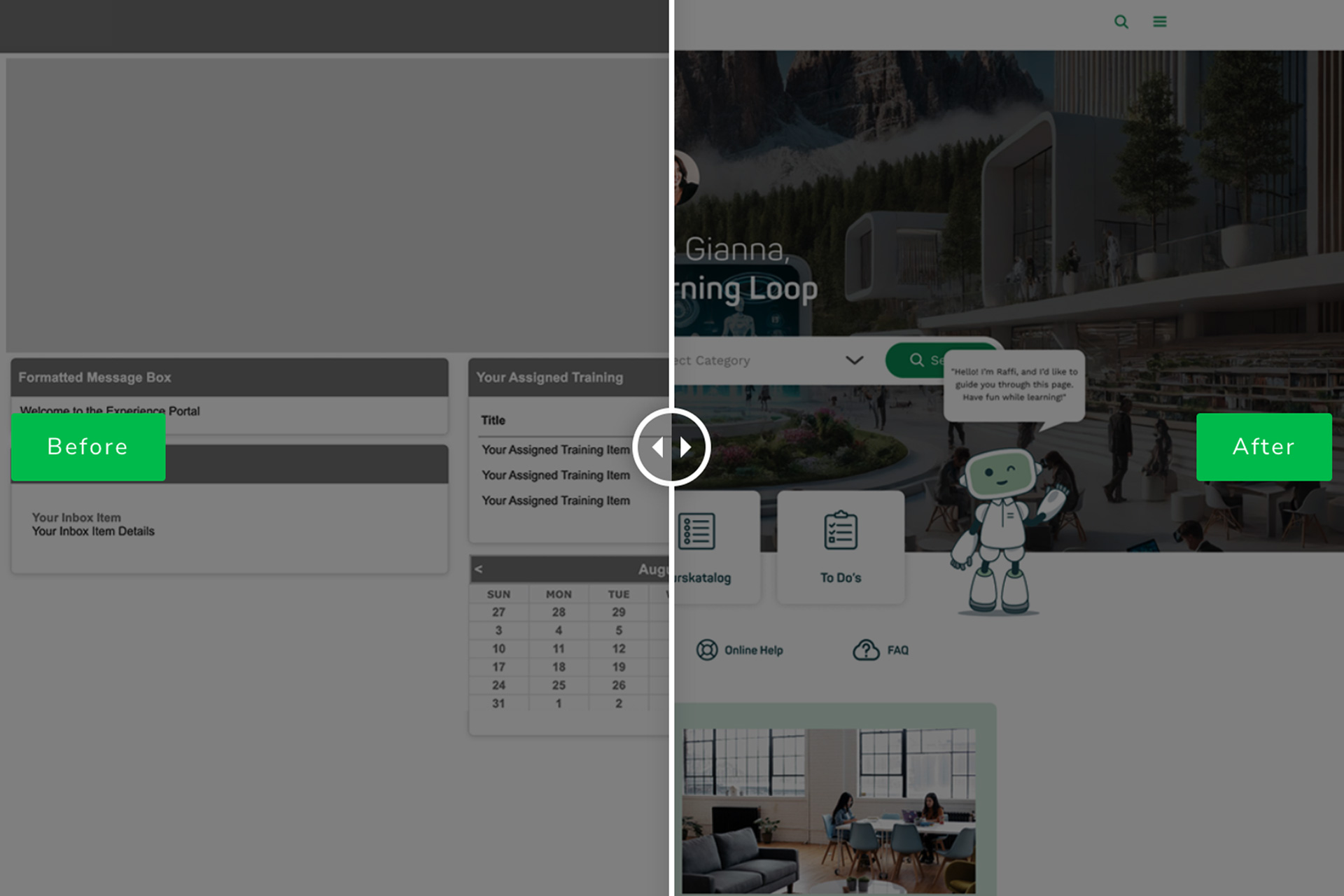 The Octily Effect: Before and After Cornerstone Page Customization